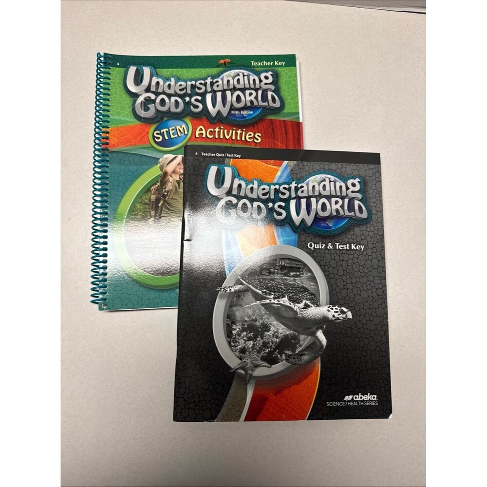 abeka Understanding God's World Teacher Key  & Quiz & Test Key